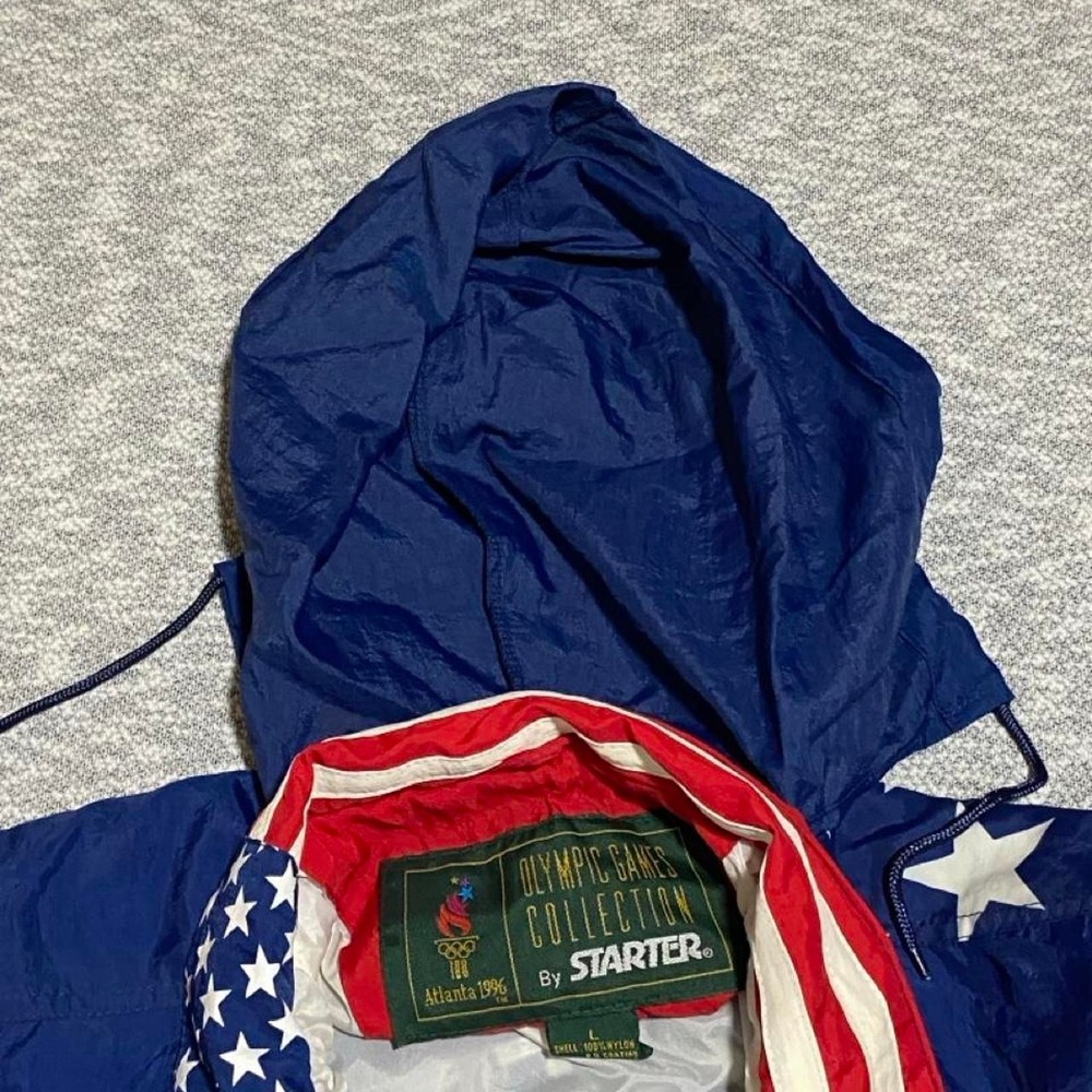 Starter Atlanta 1996 Olympic Games Collection nylon jacket Size L. SKU-A811 - Picture 4 of 8